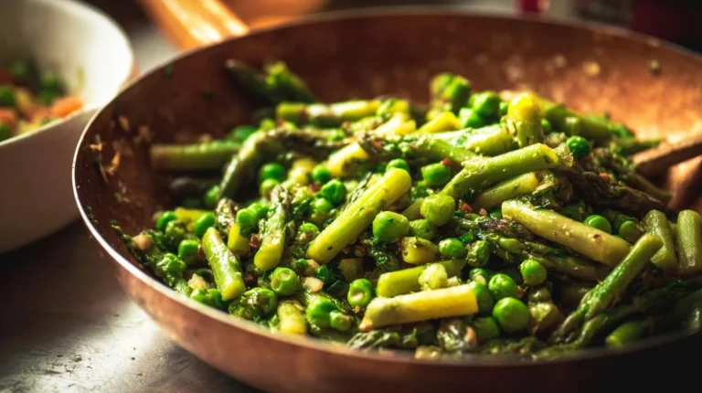 Asparagus and Pea Sauté