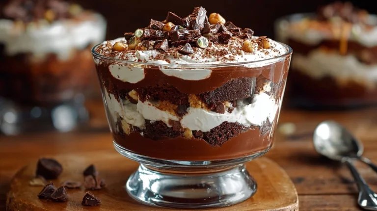 Brownie Fudge Trifle