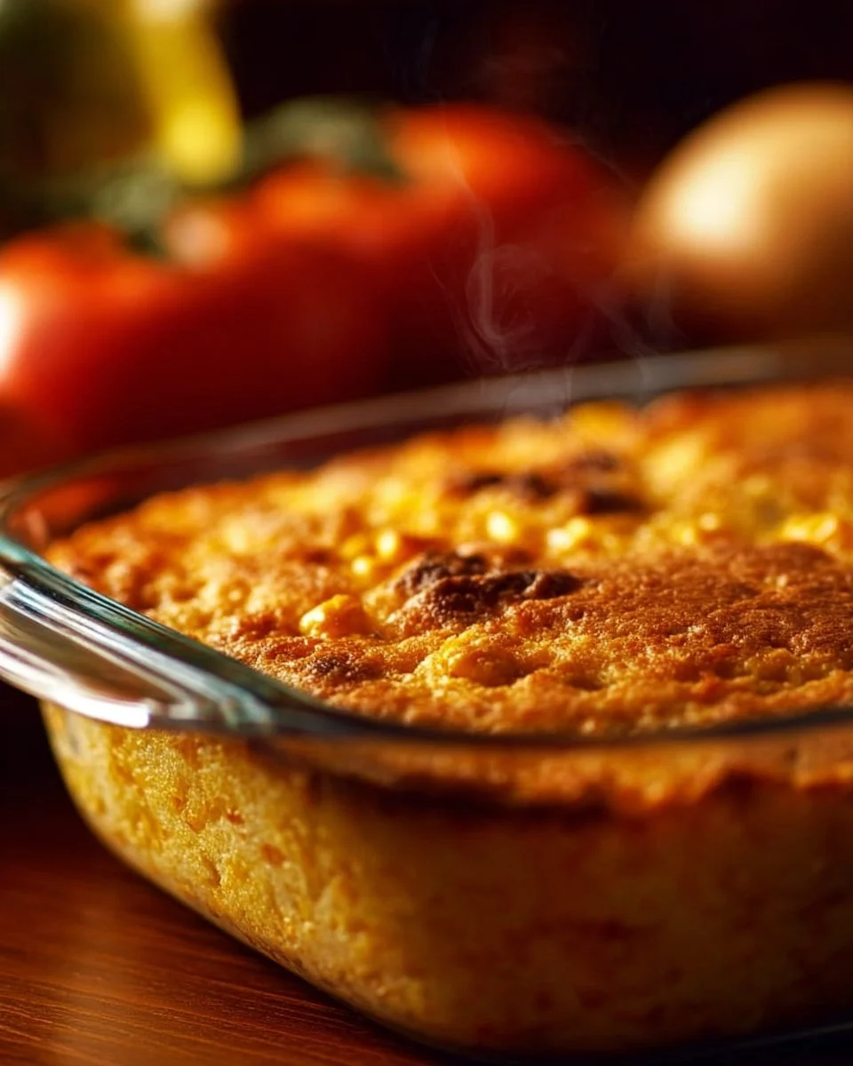 Chili-Corn Casserole with Polenta