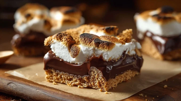 Chocolate Marshmallow Graham Bars
