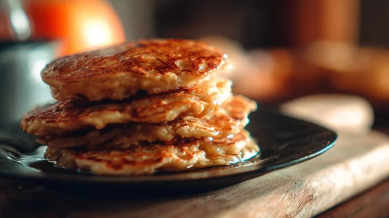 Cinnamon Apple Carrot Pancakes