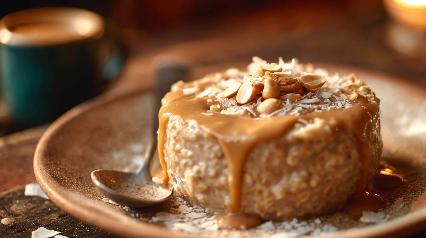 Coconut Peanut Butter Oatmeal