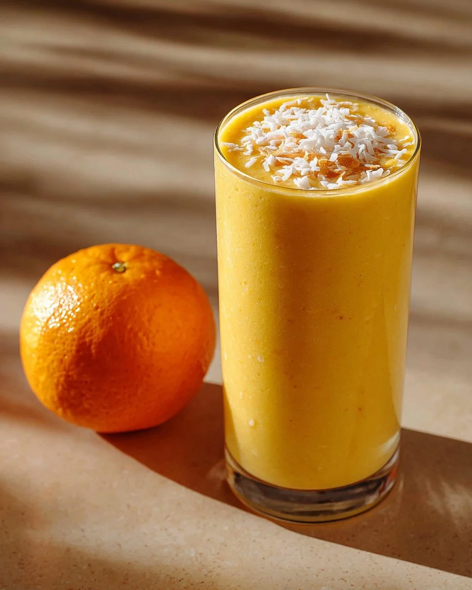 Coconut Pineapple Orange Smoothie
