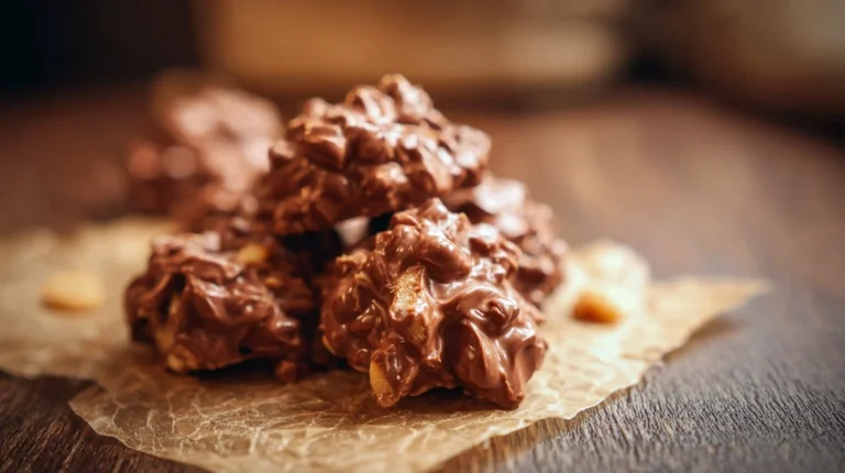 Nutella Peanut Butter Clusters