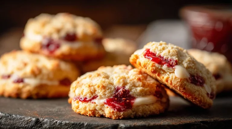 Orangeberry Shortcake Cookies