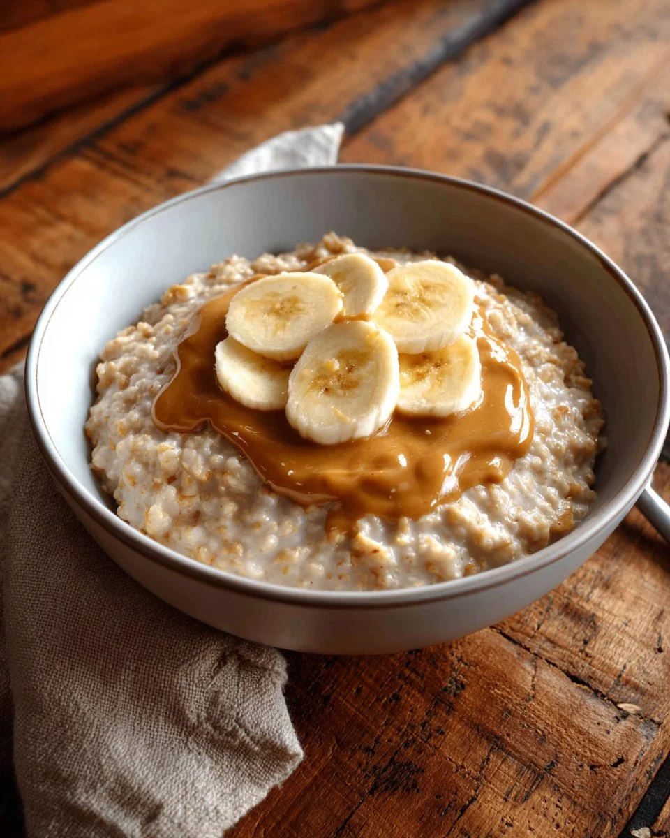 Peanut Butter Banana Power Oats