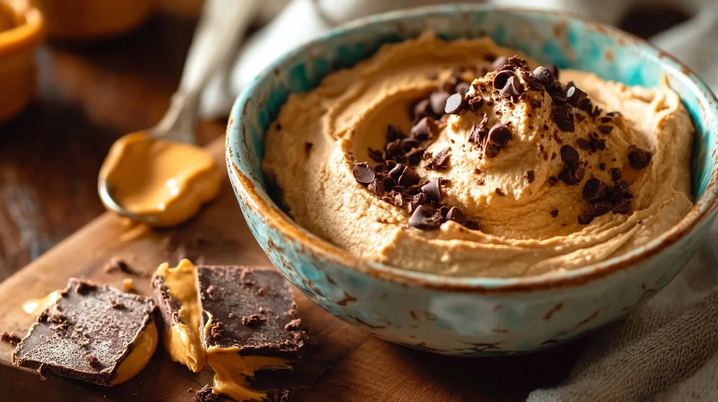 Peanut Butter Dark Chocolate Hummus