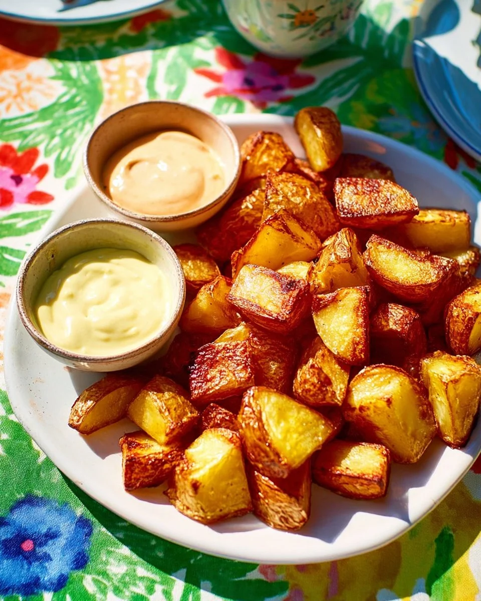 Roasted Potatoes with Maple Fig Sauce