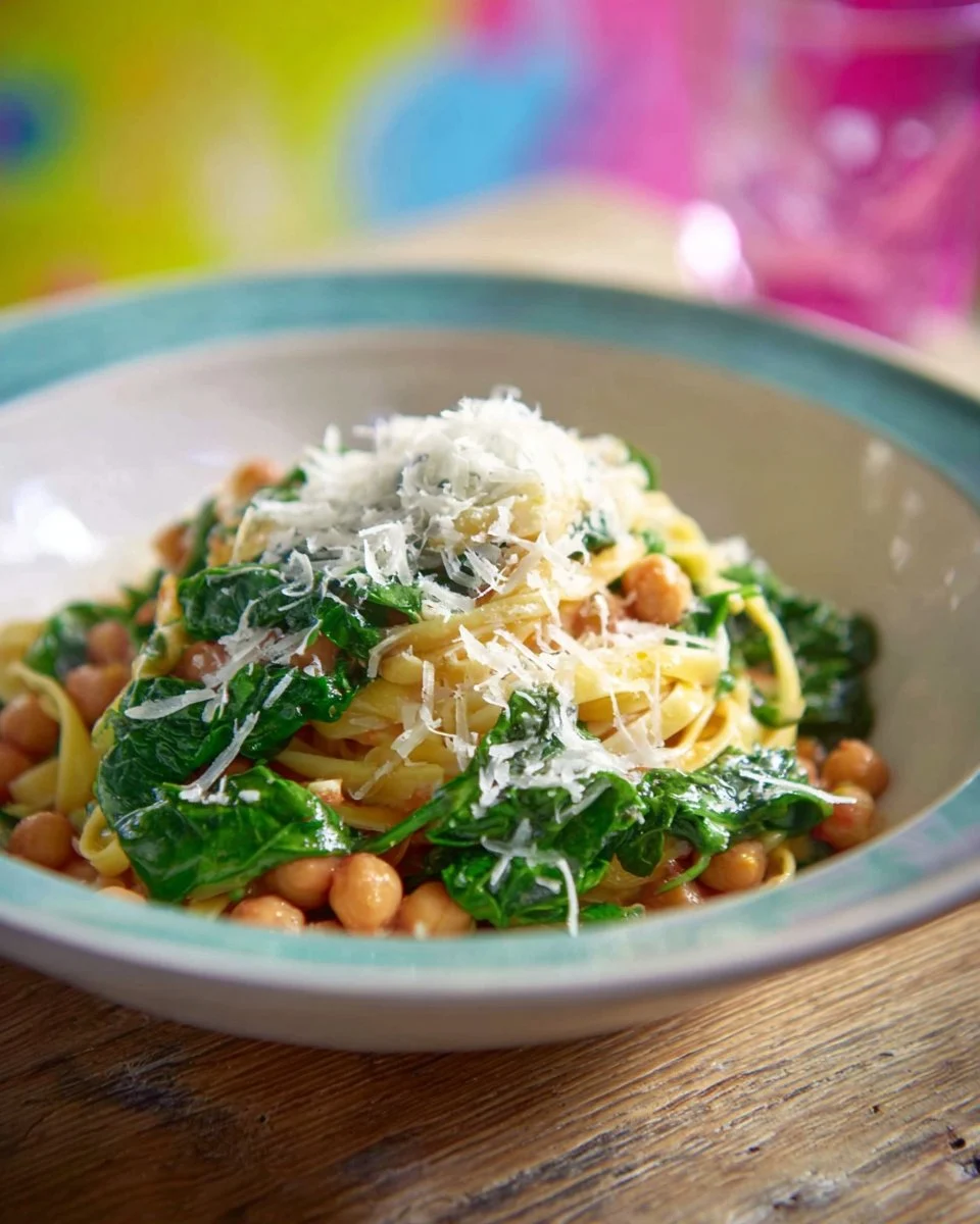 Spinach Artichoke Pasta