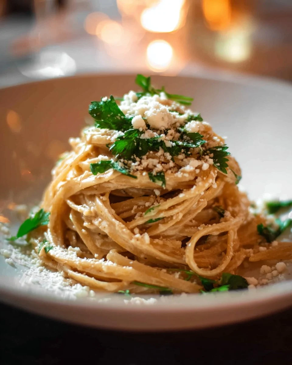 Sun Dried Tomato Dill Linguine