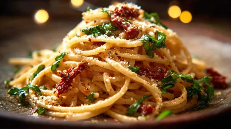 Sun Dried Tomato Dill Linguine