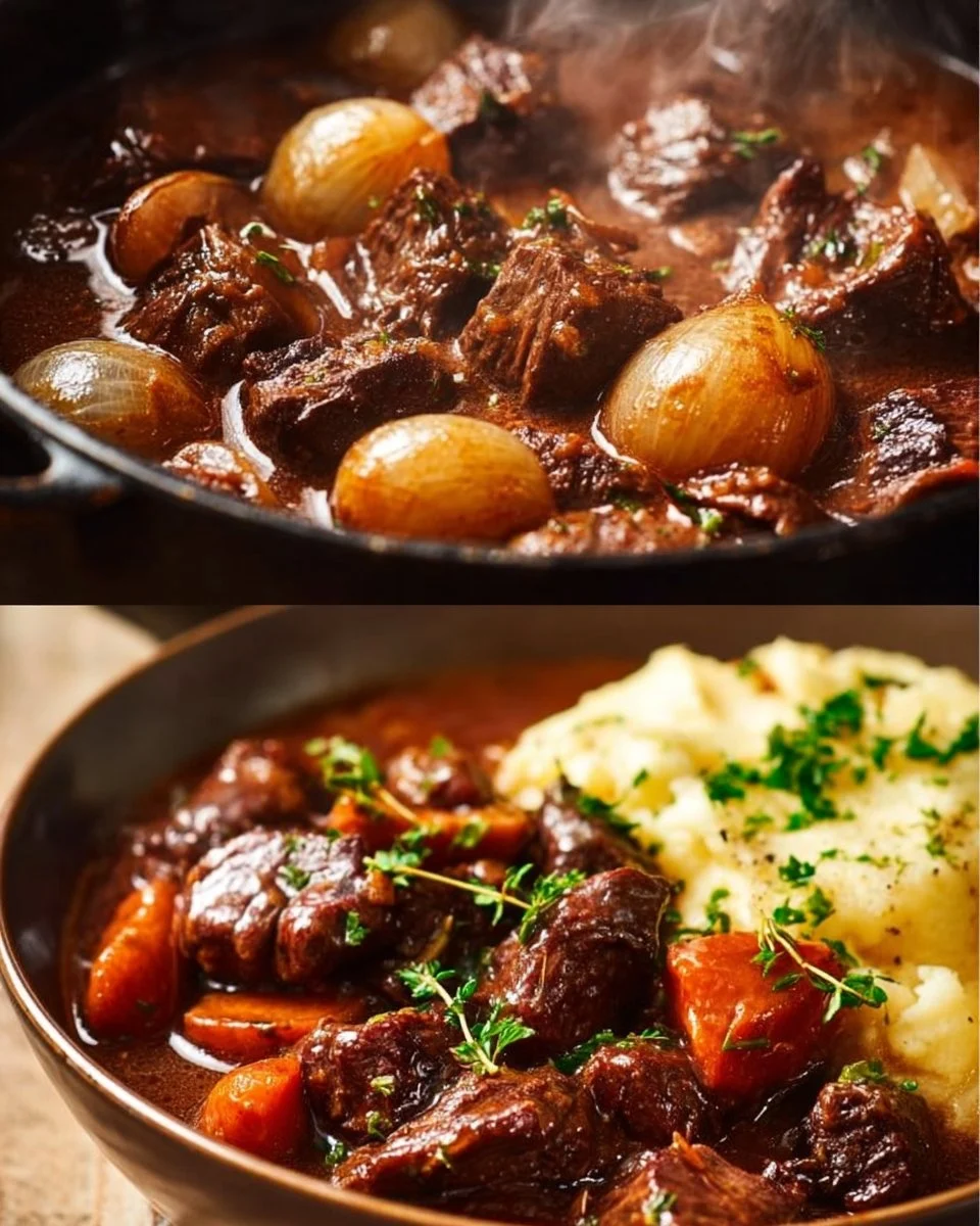 Beef Bourguignon (Julia Child Recipe)