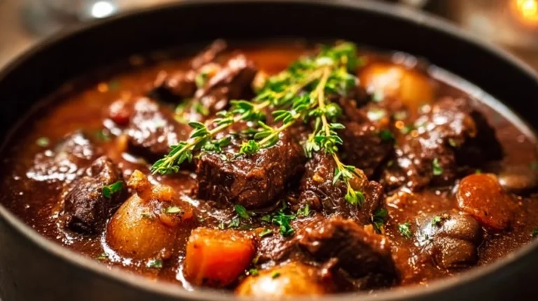 Beef Bourguignon (Julia Child Recipe)