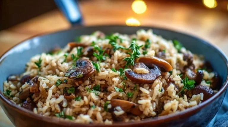 Best Mushroom Rice