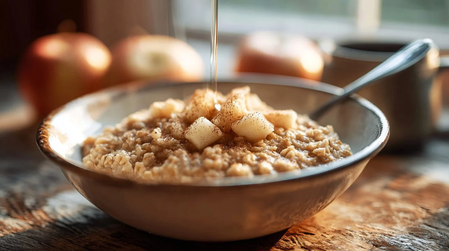 Brown Sugar Apple Bran Oatmeal