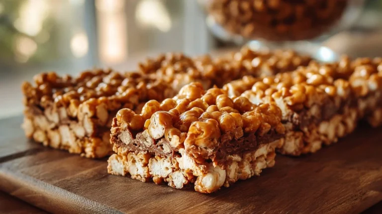 Caramel Corn Bars