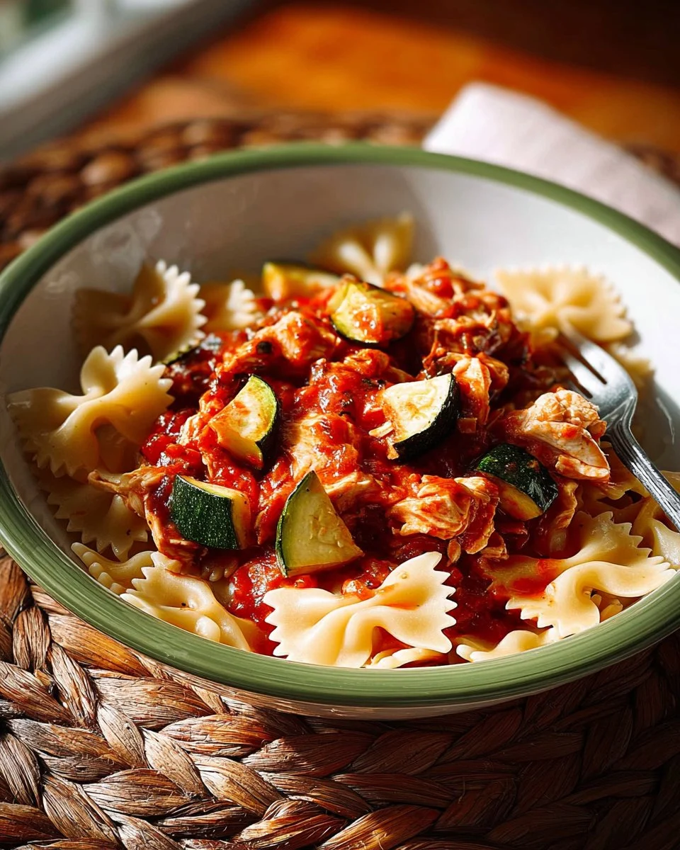 Chicken Zucchini Pasta