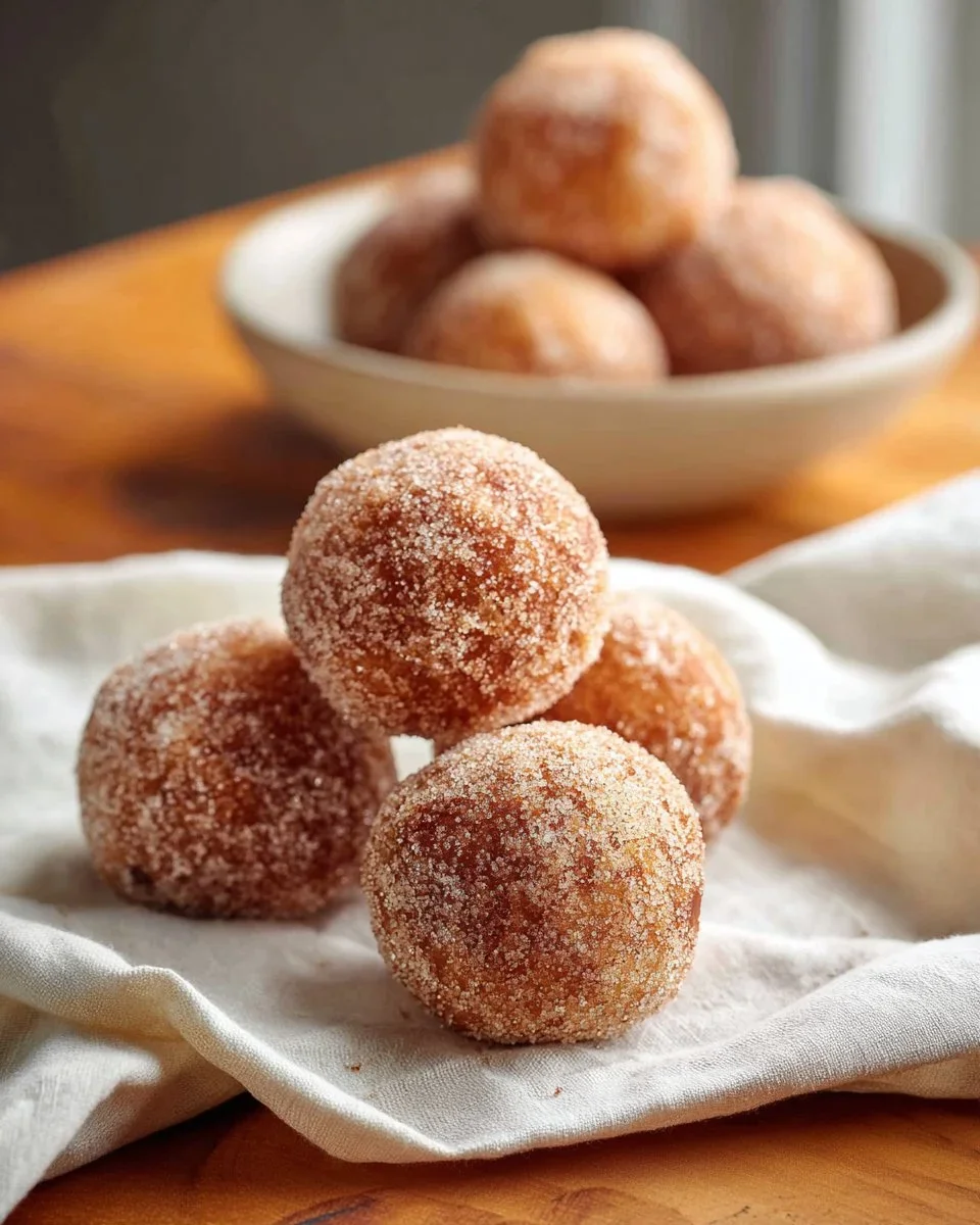 Cinnamon Sugar Donut Balls