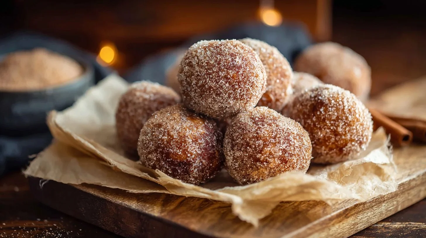 Cinnamon Sugar Donut Balls