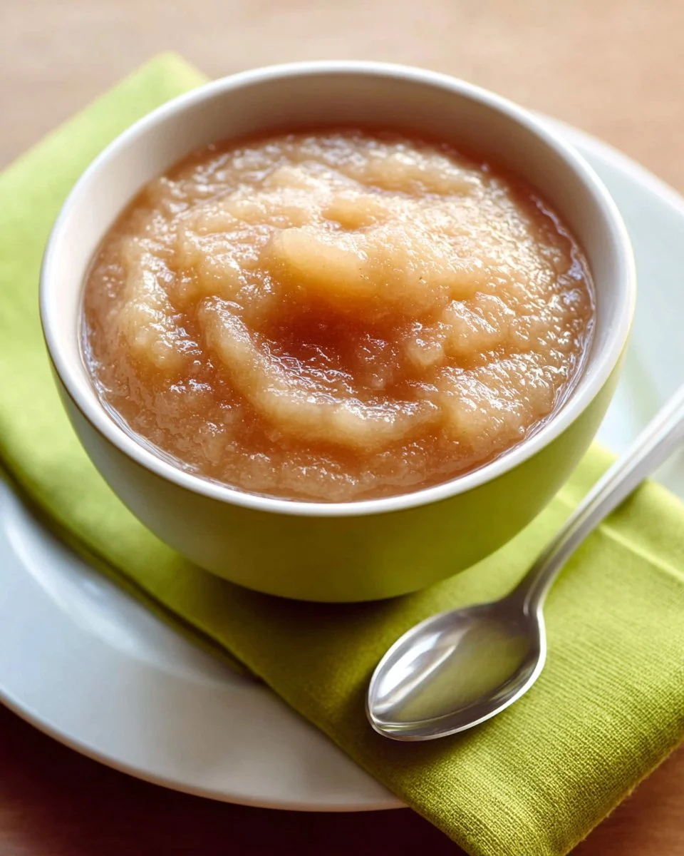Classic Homemade Applesauce