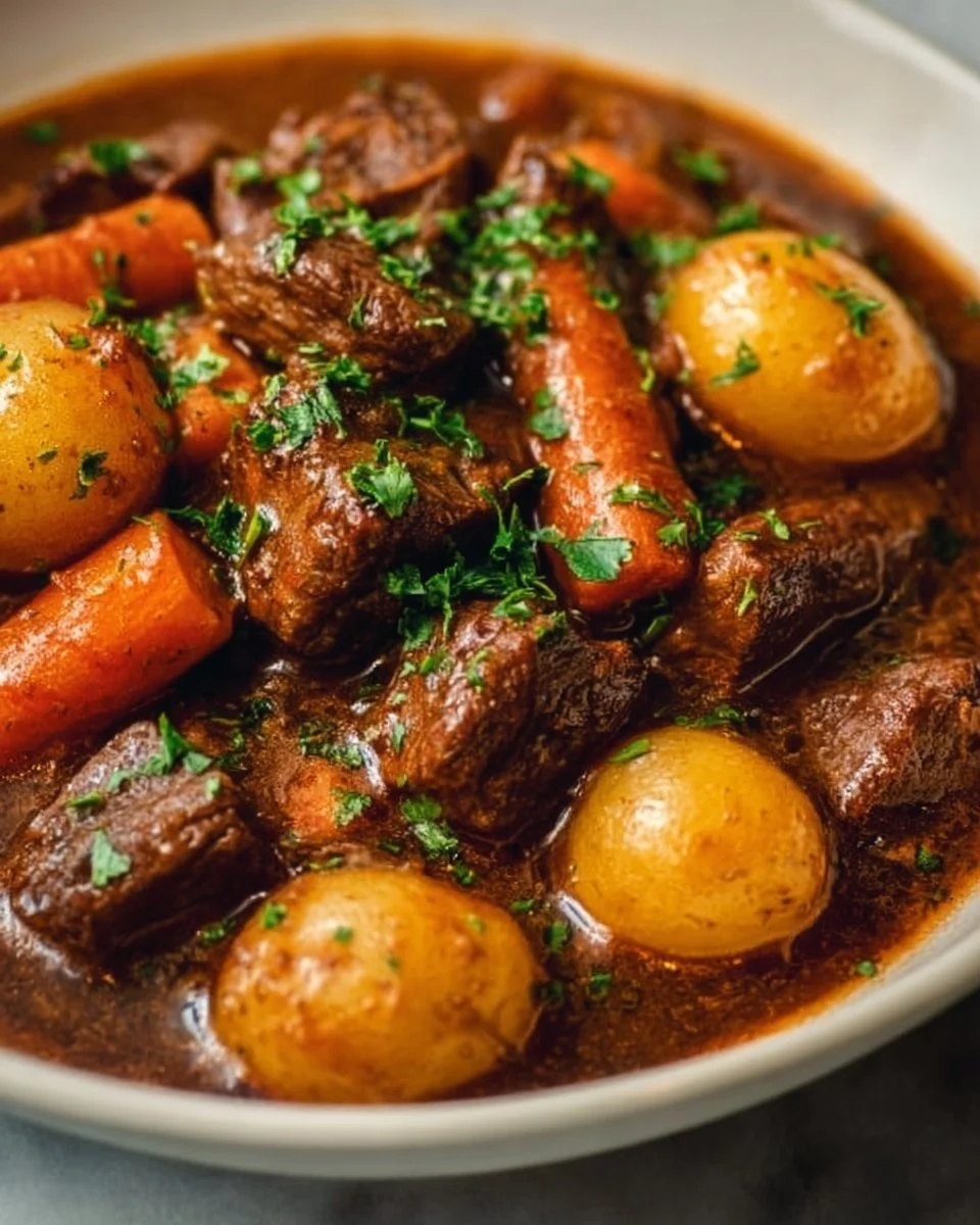 Comforting Crockpot Beef Stew