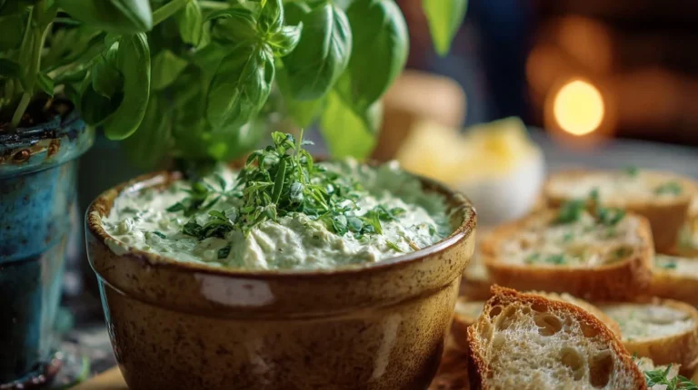 Creamy Basil Dip