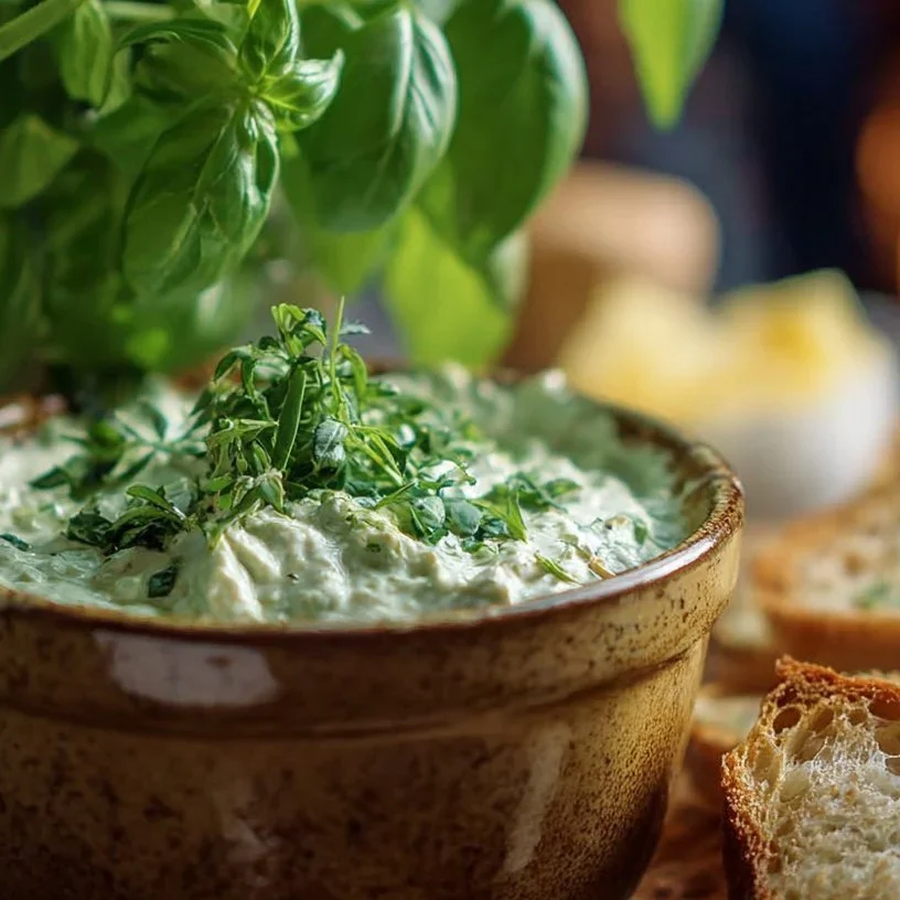 Creamy Basil Dip