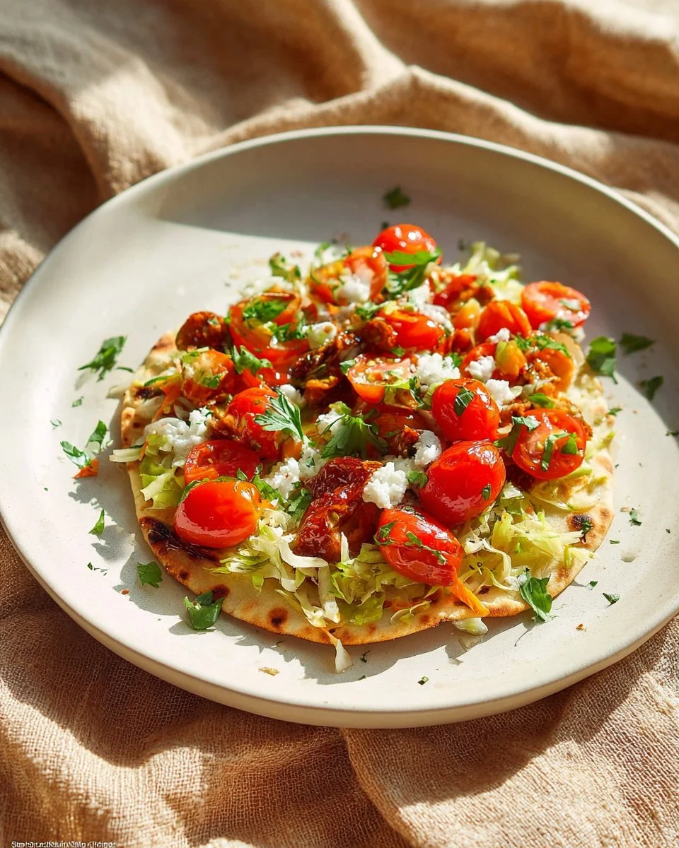 Farmer's Market Flatbread Pizza