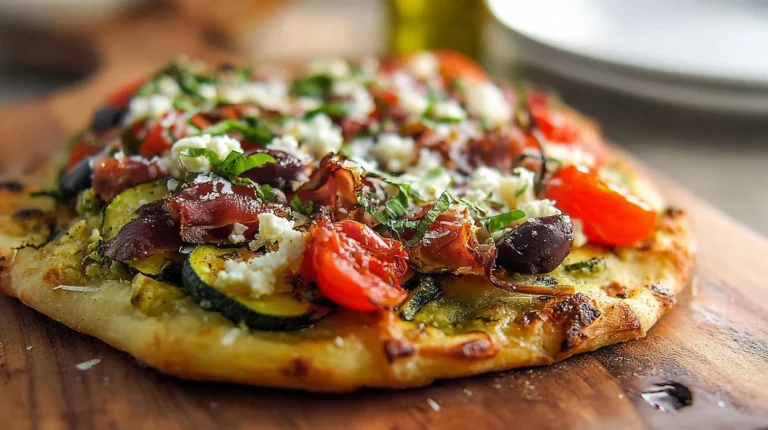 Farmer's Market Flatbread Pizza