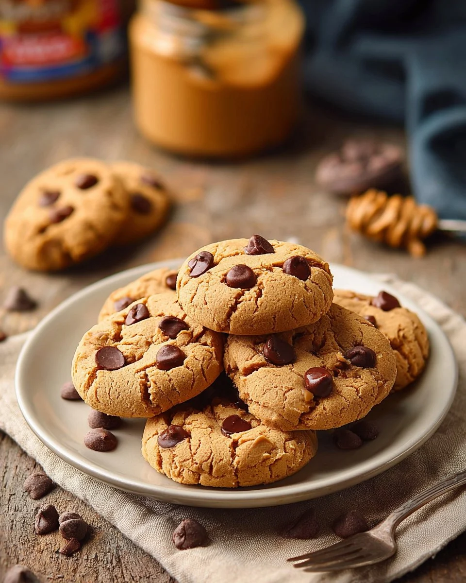 Fluffy Peanut Butter Cookies