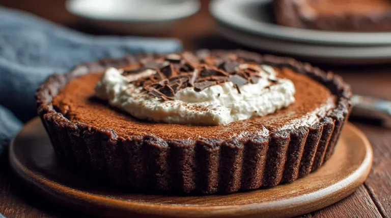 French Silk Brownie Pie