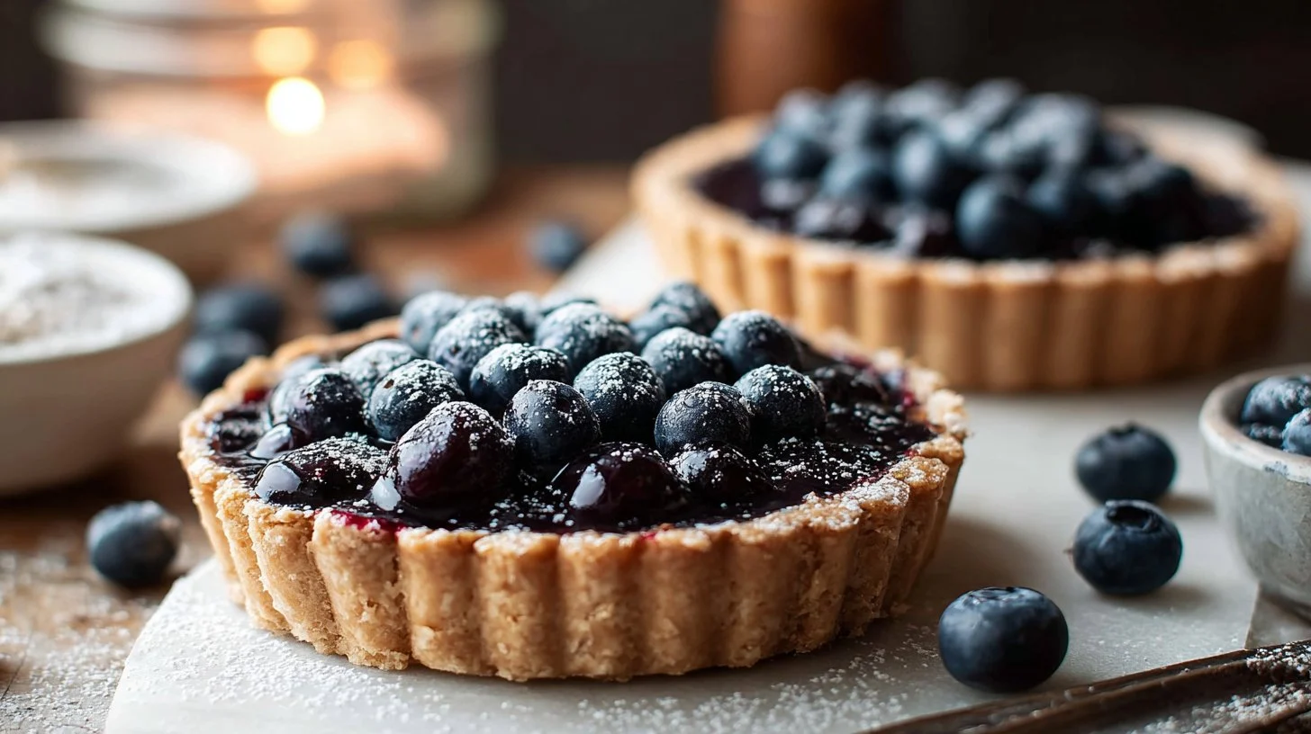 Fresh Blueberry Tarts