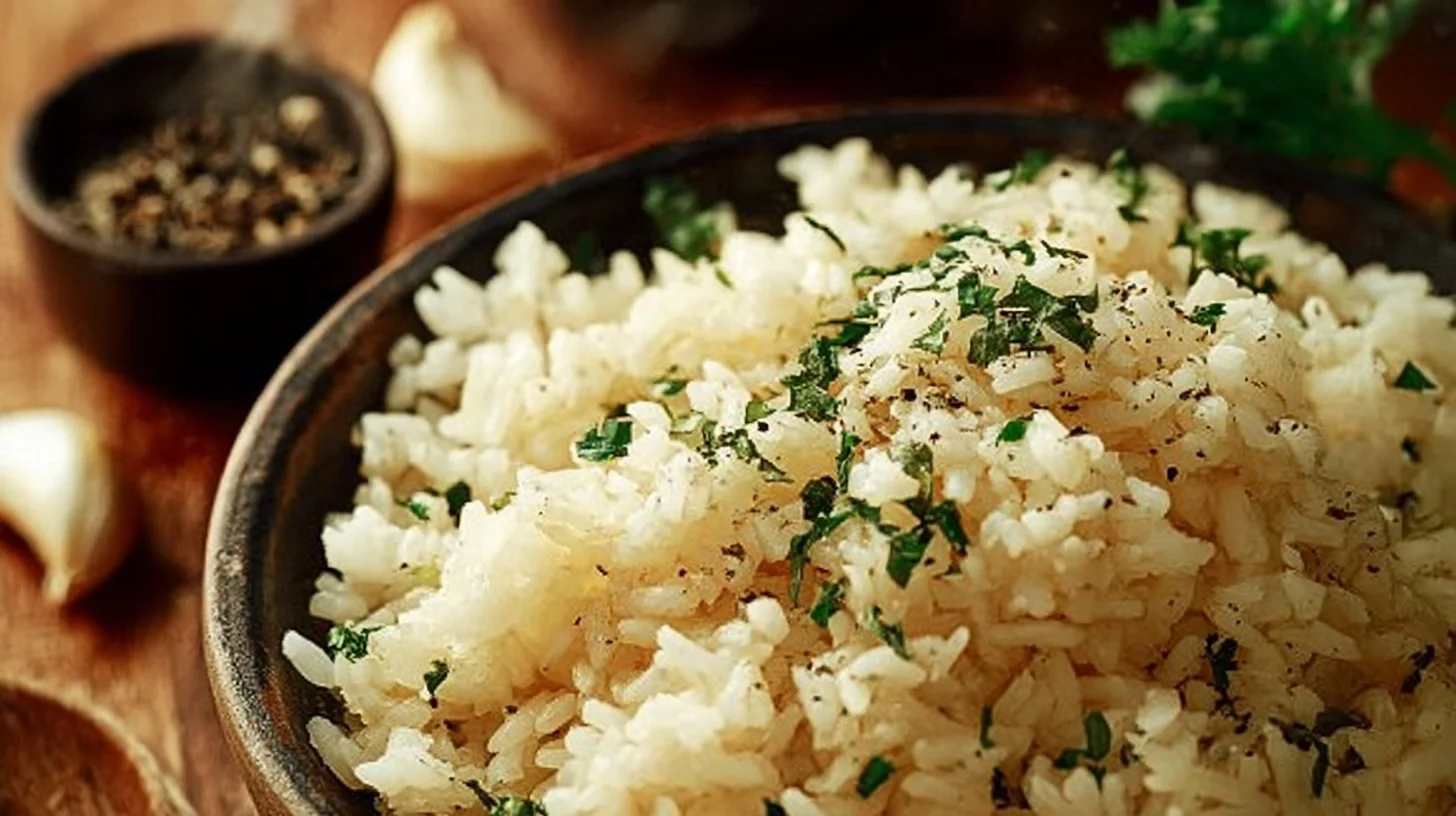 Garlic Butter Rice Recipe