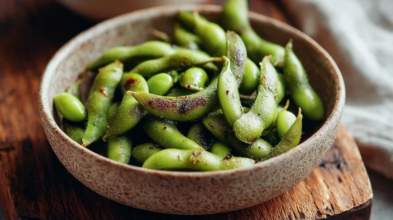 Garlic Edamame