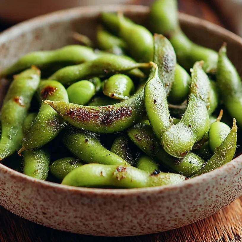 Garlic Edamame