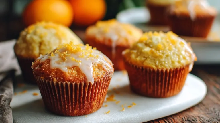 Glazed Orange Muffins