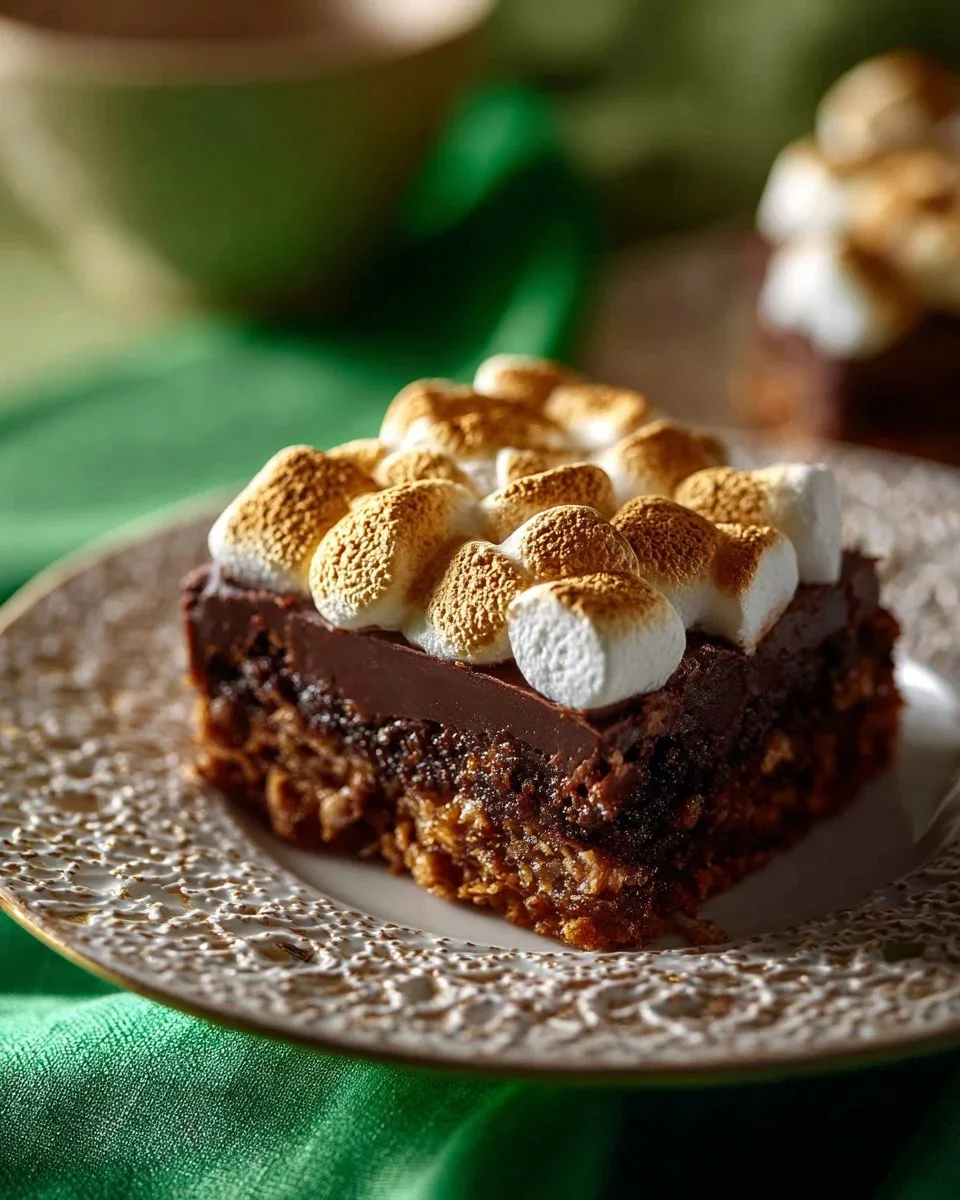 Golden Grahams S'mores Bars