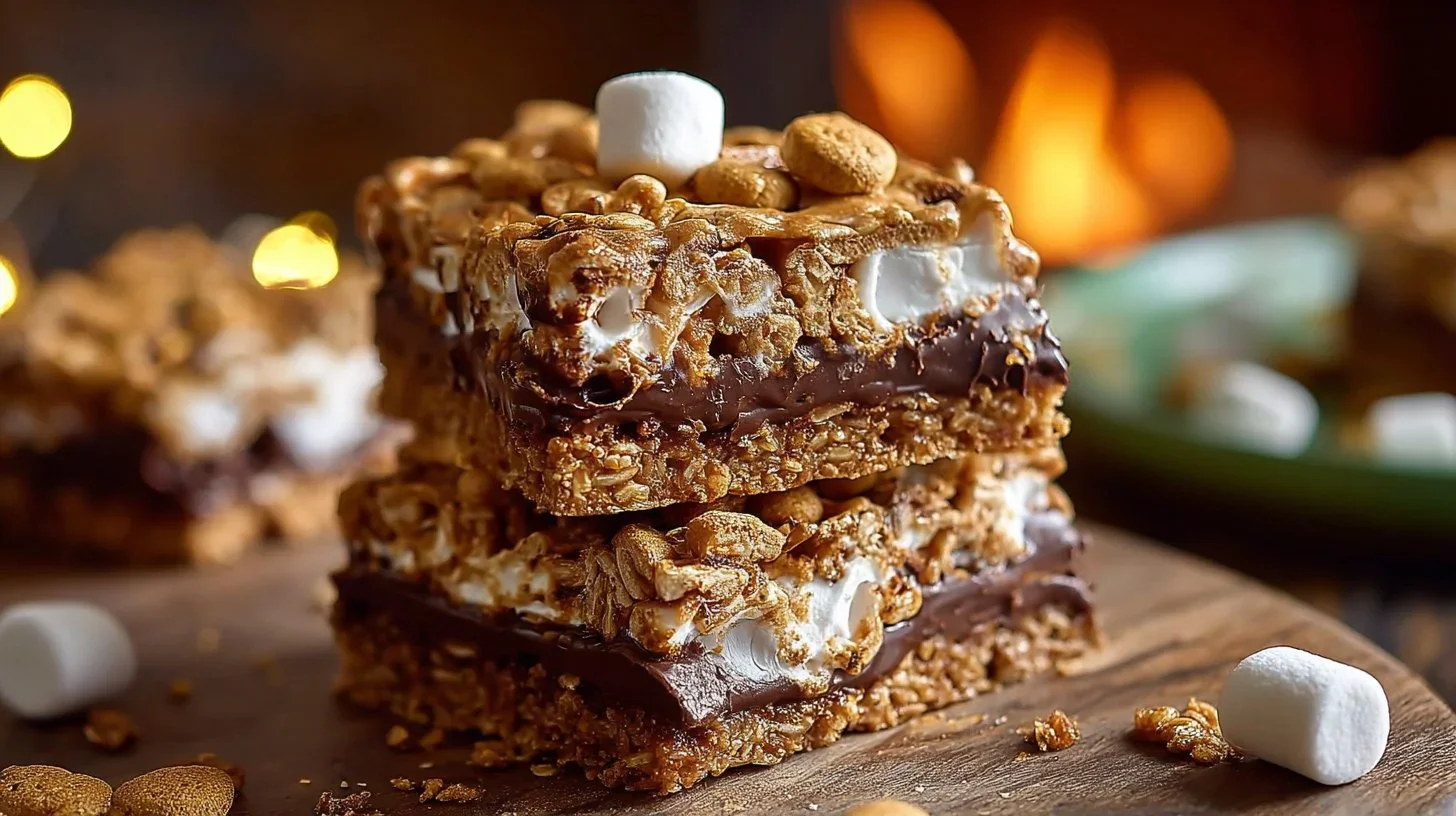 Golden Grahams S'mores Bars