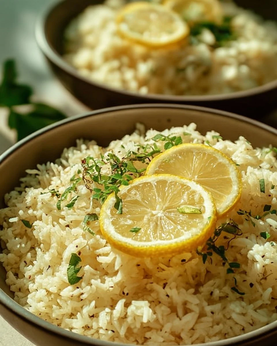 Greek Lemon Rice