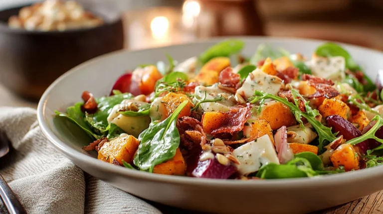 Harvest Salad With Maple Dressing
