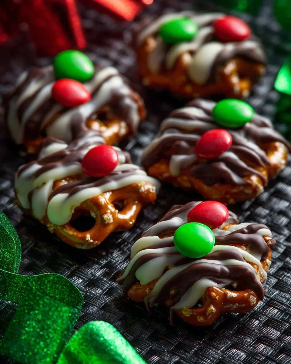 Holiday Pretzel Bites