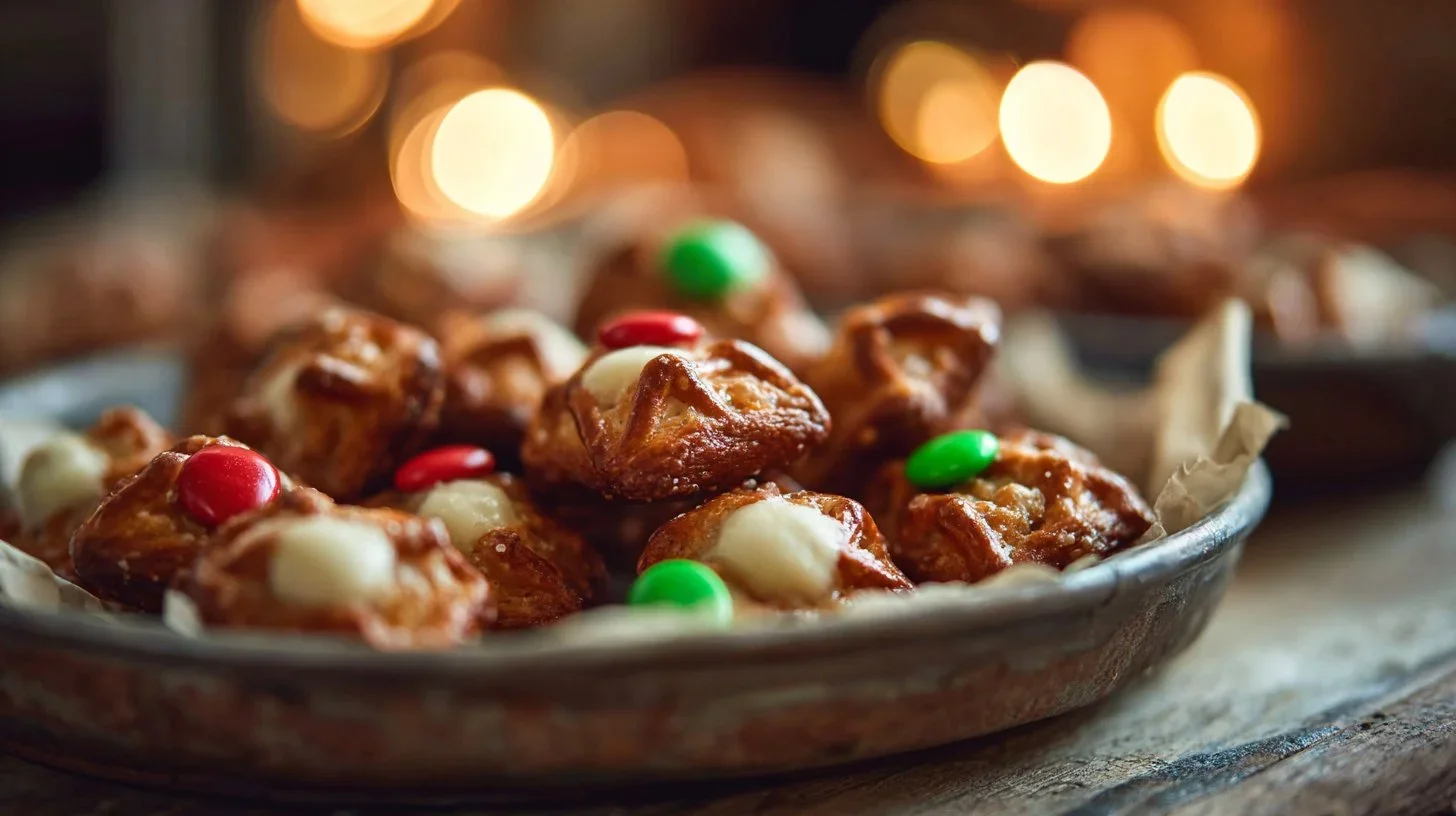 Holiday Pretzel Bites