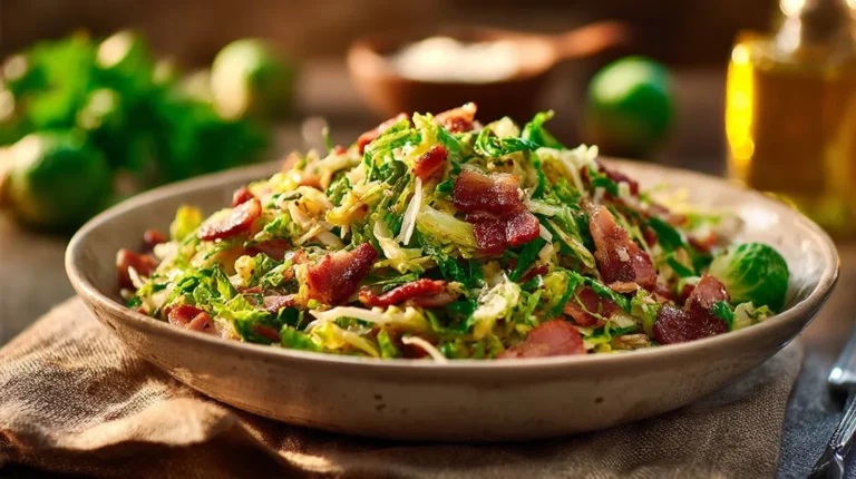 Bacon And Brussel Sprout Salad