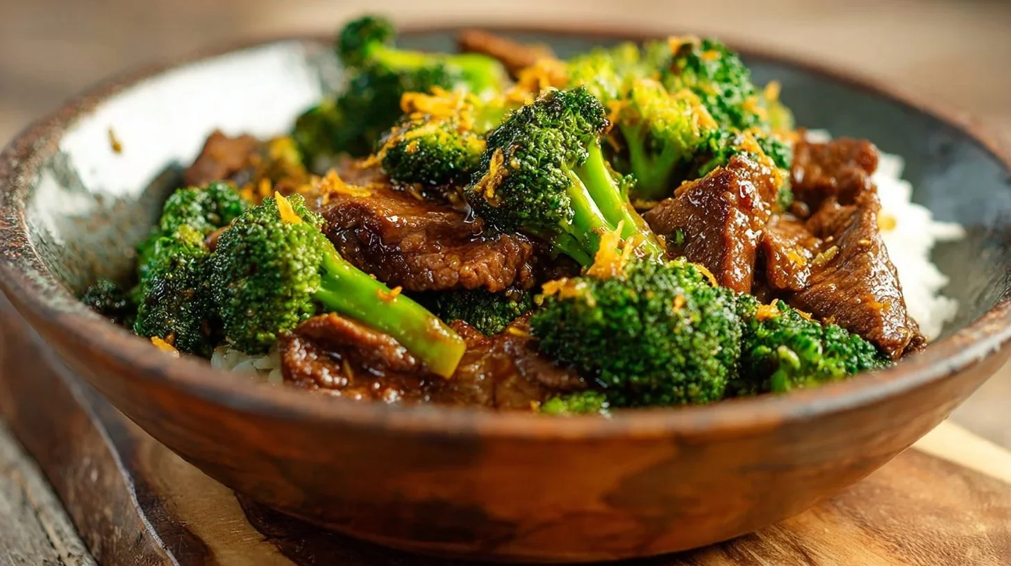 Light Orange Beef and Broccoli