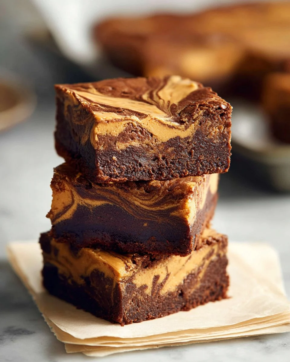 Peanut Butter Cheesecake Brownies