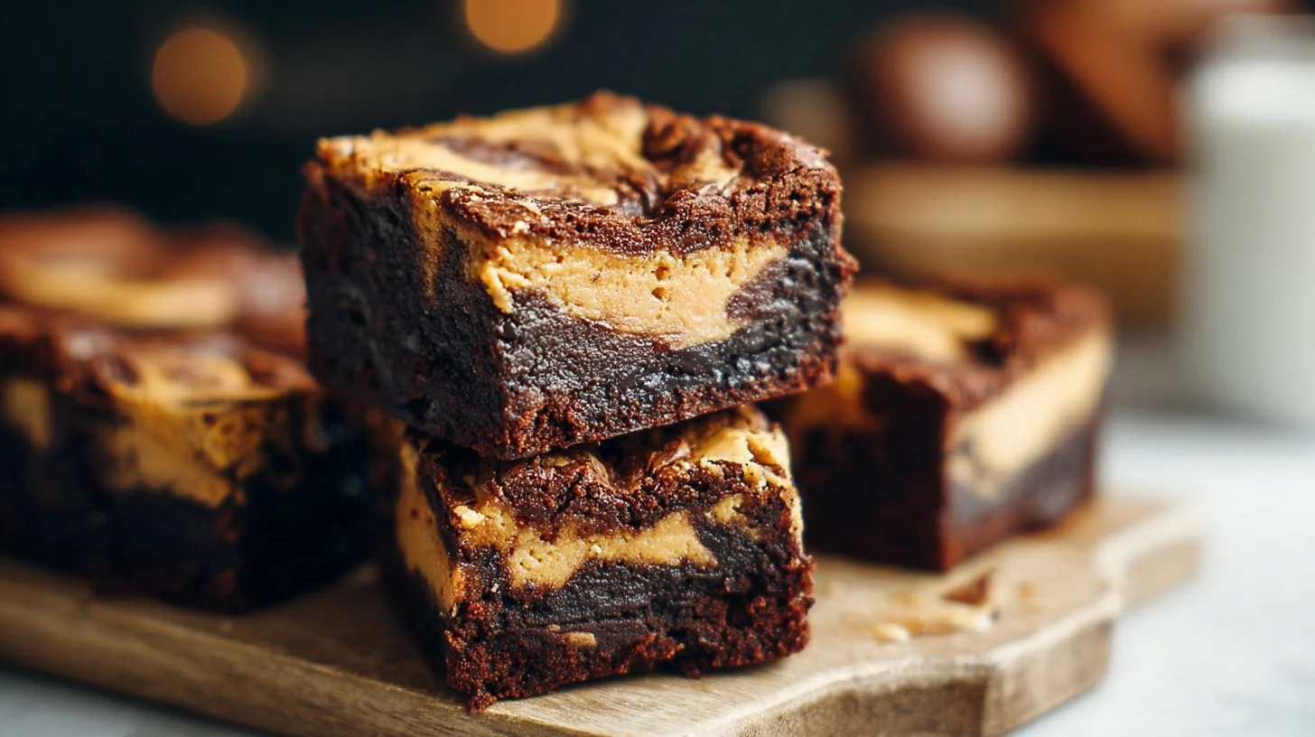Peanut Butter Cheesecake Brownies