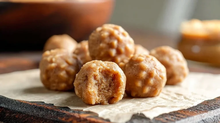 Peanut Butter Cookie Dough Bites