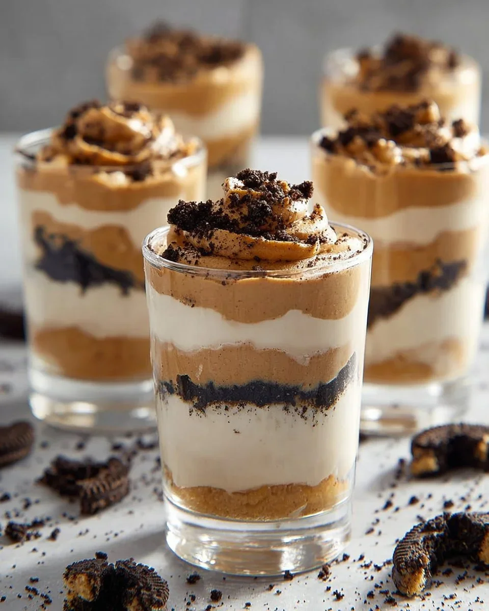 Peanut Butter Pie Shooters
