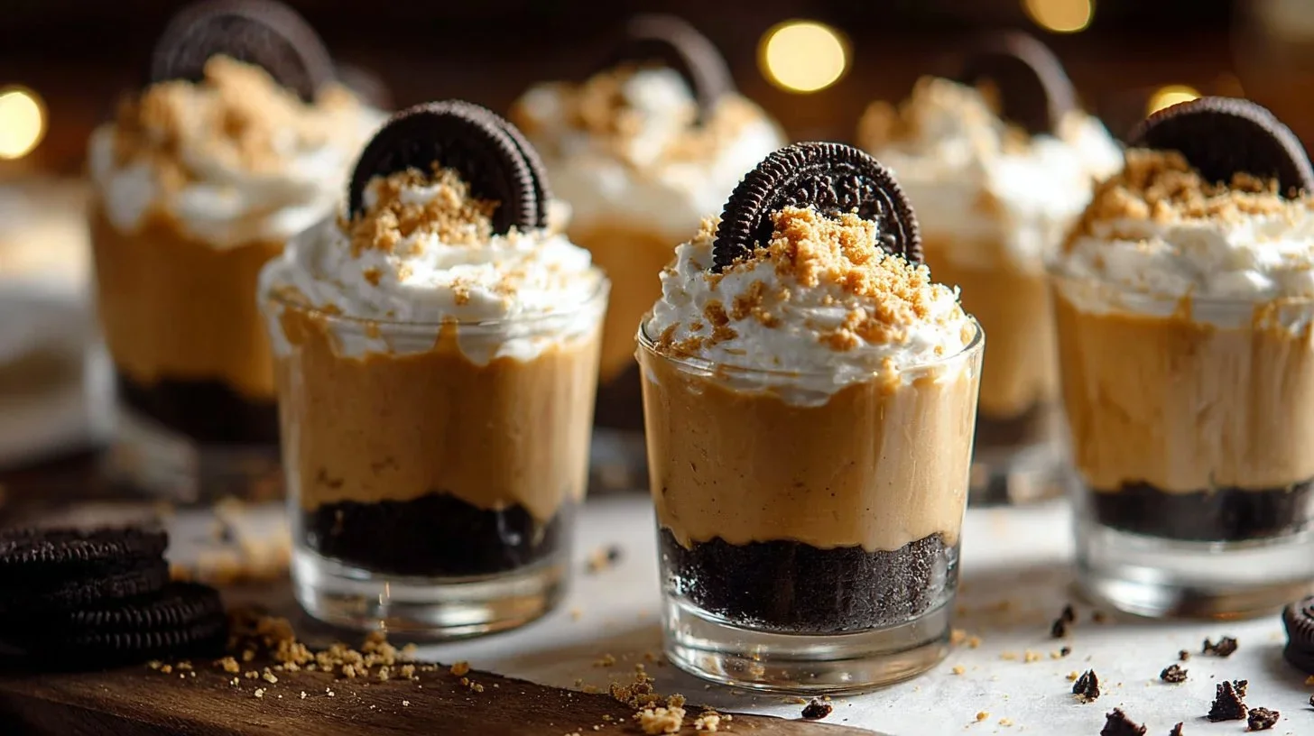 Peanut Butter Pie Shooters