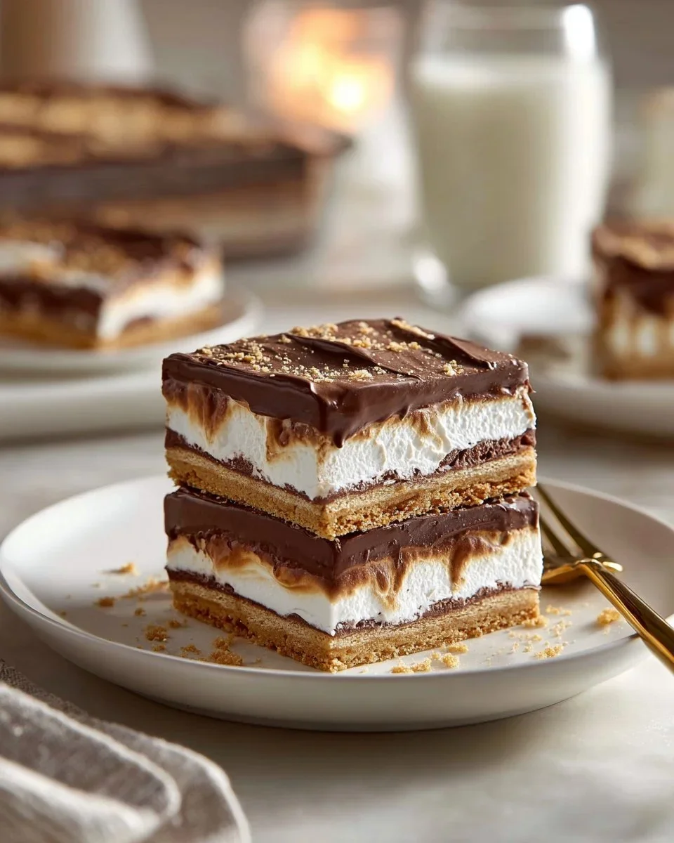 Peanut Butter S'mores Bars